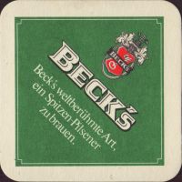 Beer coaster beck-100-small