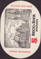 Beer coaster beck-101