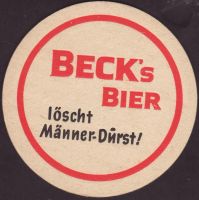 Beer coaster beck-102