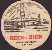 Beer coaster beck-105-zadek