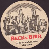 Beer coaster beck-107-zadek