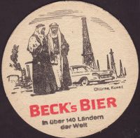 Beer coaster beck-110-zadek