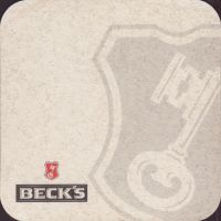 Pivní tácek beck-117-zadek