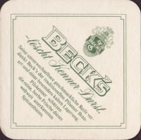 Beer coaster beck-122-zadek-small