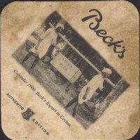 Beer coaster beck-136-zadek