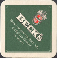 Pivní tácek beck-15