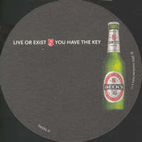 Beer coaster beck-16