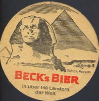 Beer coaster beck-2-zadek