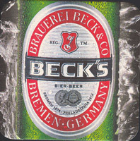 Pivní tácek beck-21-oboje