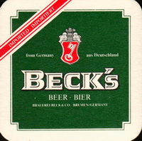 Beer coaster beck-50