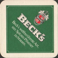 Beer coaster beck-55