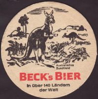 Beer coaster beck-64-zadek