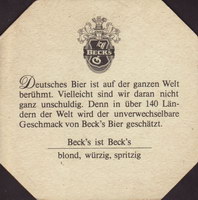 Beer coaster beck-73-zadek