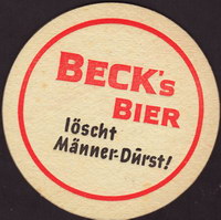 Beer coaster beck-74