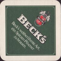 Beer coaster beck-77