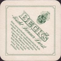 Beer coaster beck-77-zadek-small