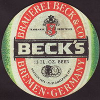 Beer coaster beck-84-zadek