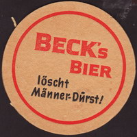 Beer coaster beck-89