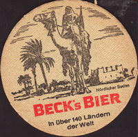 Beer coaster beck-89-zadek