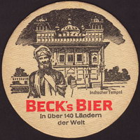 Beer coaster beck-90-zadek