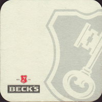 Pivní tácek beck-91-zadek