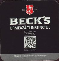 Pivní tácek beck-93