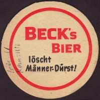 Beer coaster beck-96