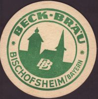 Beer coaster beck-brau-1