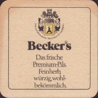 Beer coaster becker-11-zadek