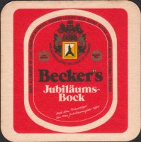 Pivní tácek becker-15-zadek