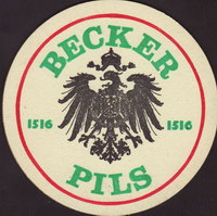 Beer coaster becker-6