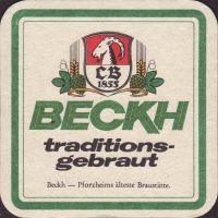 Beer coaster beckh-4