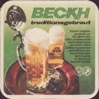 Beer coaster beckh-4-zadek