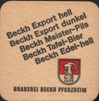 Beer coaster beckh-8