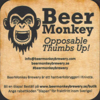 Beer coaster beermonkey-1-zadek