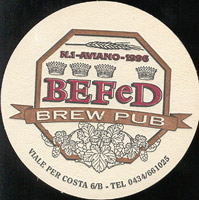 Beer coaster befed-1