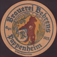 Beer coaster behrens-1