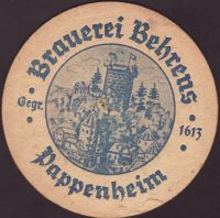 Beer coaster behrens-1-zadek