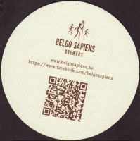 Beer coaster belgo-sapiens-1-zadek-small