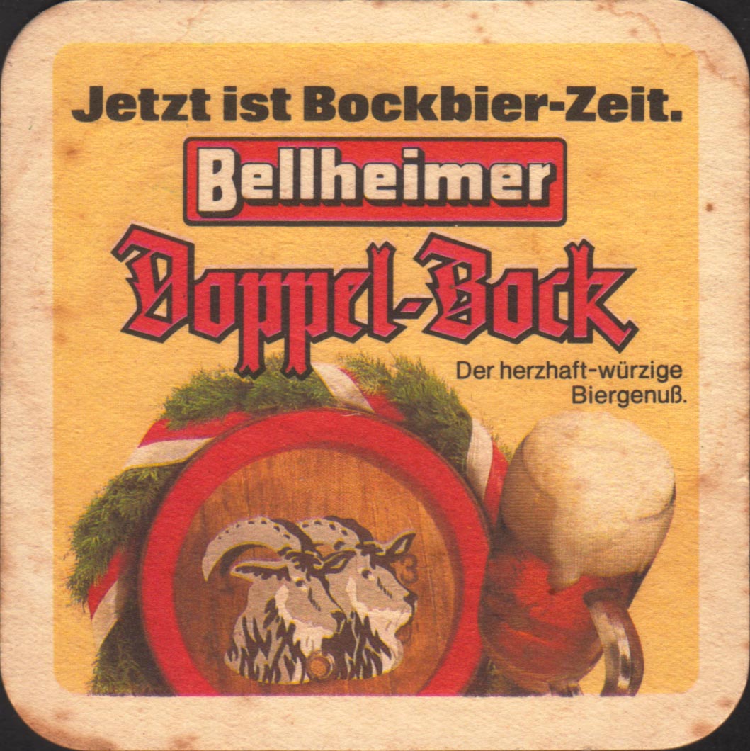 Beer coaster bellheimer-1-zadek