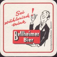 Beer coaster bellheimer-18-zadek
