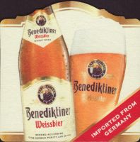 Beer coaster benediktiner-weissbrau-2-zadek-small