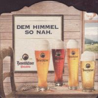 Beer coaster benediktiner-weissbrau-5-zadek