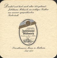 Beer coaster berg-brauerei-h-mann-13