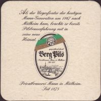 Beer coaster berg-brauerei-h-mann-21