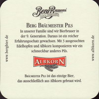 Pivní tácek berg-brauerei-ulrich-zimmermann-1-zadek