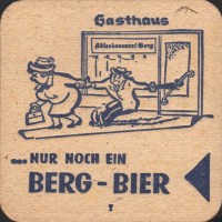 Pivní tácek berg-brauerei-ulrich-zimmermann-15-zadek