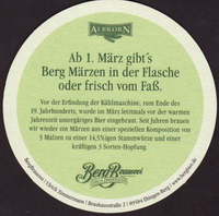 Beer coaster berg-brauerei-ulrich-zimmermann-2-zadek