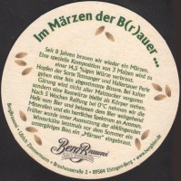 Beer coaster berg-brauerei-ulrich-zimmermann-9-zadek