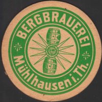 Beer coaster bergbrauerei-muhlhausen-1-small